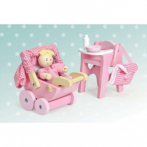 Игровой набор «Детская комната», 6 элементов (Le Toy Van, ME044)